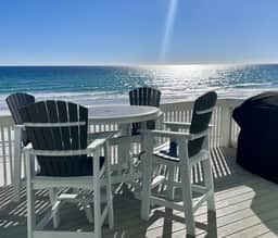 SandDollar 5 - 4BR, On the Beach free beach service