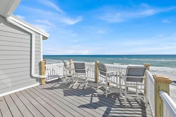 Sand Dollar -10A  2 BR on the Beach  Free Bch Serv