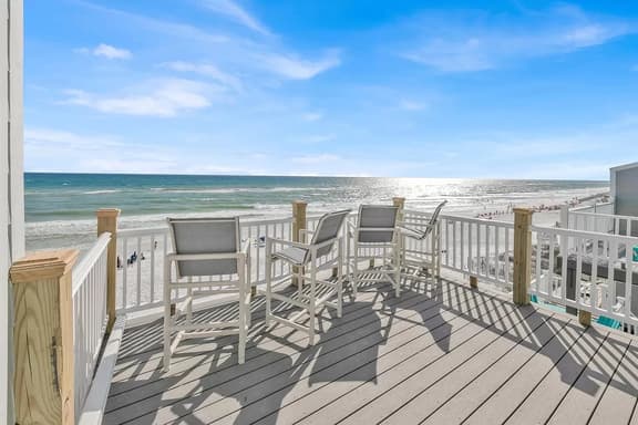 Sand Dollar -10A  2 BR on the Beach  Free Bch Serv
